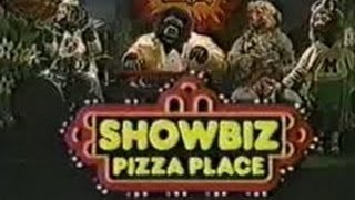 Showbiz Pizza Place 1980s Commercials [upl. by Meehyrb941]