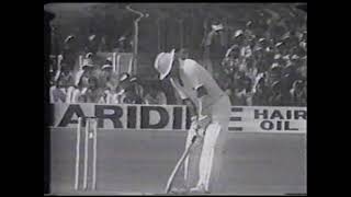 Malcom Marshall vs Sunil Gavaskar Both Dismissals 1st Test 1983 [upl. by Aehtla]