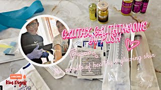 HOW TO PREPARE amp ADMINISTER IV GLUTATHIONE  Smooth amp Glowing Skin  Glutax 20000gs  Kim Digal [upl. by Yevoc88]