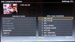 Panasonic TV Sender sortieren [upl. by Enisaj325]