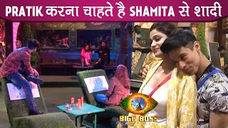 Bigg Boss 15 OMG Pratik Sehajpal Wants To Get Married To Shamita Shetty [upl. by Dieball]