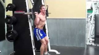 How To Smith Machine Squat [upl. by Terrej]