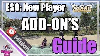 ESO Addons Guide How to Install Addons  Minion Guide [upl. by Corbet]