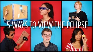 5 Safe Ways To View The Eclipse [upl. by Nirraj]