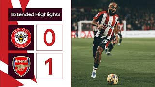 Brentford 0 Arsenal 1  Extended Premier League Highlights [upl. by Nagn]