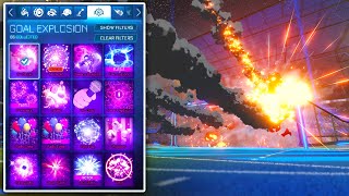 Every GOAL EXPLOSION On Rocket League In 2021 [upl. by Reteid]