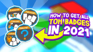 2024  How to get ALL tower of hell badges  Roblox TOH [upl. by Chabot]