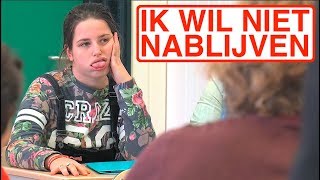 MEISJE LOOPT BOOS DE KLAS UIT [upl. by Llewellyn]