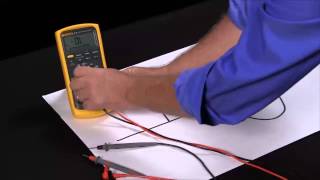 How To Use The Delta Relative Function On The Fluke 87V Multimeter [upl. by Relyt]