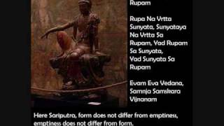 Heart Sutra Prajna Paramitha Hridaya Sutra  lyrics Sanskrit and English [upl. by Marilla735]