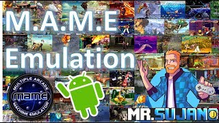 MAME Multiple Arcade Machine Emulator on Android [upl. by Elisa]