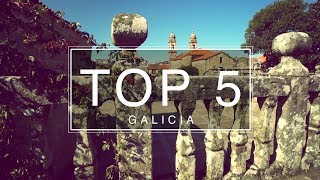 Top 5 Things to do Galicia  Travel Guide [upl. by Notsyrb900]