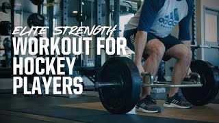 Complete Strength Workout for Hockey Players [upl. by Navillus]