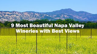 9 Most Beautiful Napa Valley Wineries with Best Views [upl. by Ayifa923]