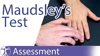 Maudsleys Lateral Epicondylitis Test⎟Lateral Epicondylitis or Tennis Elbow [upl. by Marguerie154]