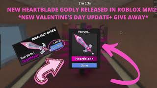 How to get free heartblade in MM2 [upl. by Edwine660]