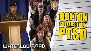 Bolton Smilie Suffers from PTSD MidAssembly  Waterloo Road [upl. by Boonie349]