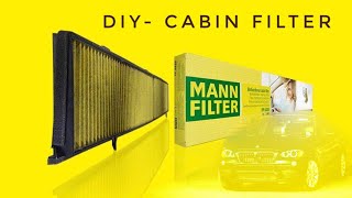 How to replace your BMW x1 cabin filter E84 [upl. by Annotahs]