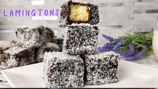 Super Easy amp Tasty Lamingtons Recipe [upl. by Etnuahs429]