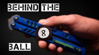 Balisong Tutorial Behind the 8 ball [upl. by Wennerholn]