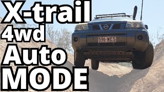 Does it work  Nissan Xtrail 4wd Auto mode  Practical 4wding [upl. by Nanyk]