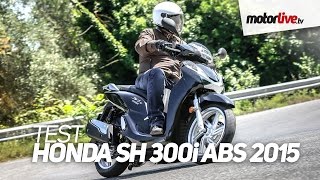 TEST  HONDA SH 300i 2016 [upl. by Nitsraek67]