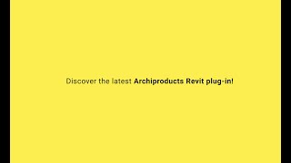 BIMarchiproducts plugin for Revit  Video tutorial English version [upl. by Schuman]