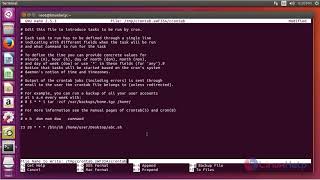 How to schedule a Cron Job to run a script on Ubuntu 1604 [upl. by Derina]