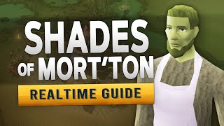 RS3 Shades of Mortton – Realtime Quest Guide [upl. by Drofwarc]