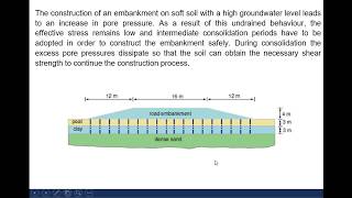 Analysis of a road embankment in Plaxis2D Part01 [upl. by Notelrahc]