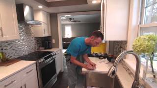 How to fix a chip in your quartz countertop  Planet Stone Marble and Granite [upl. by Sokin]