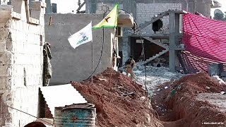 Kobane nach kurdischen Angaben kurz vor Befreiung [upl. by Nelubez809]