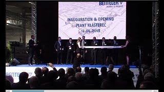 Inauguration amp Opening of plant Klášterec 2018 [upl. by Maria]