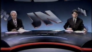 Jornal Nacional  Rede Globo 04071990 [upl. by Clerk]