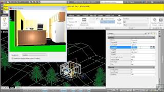 AutoCAD 3D Tutorial  Creating And Using Cameras [upl. by Neo392]