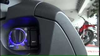 HONDA Sh 300i TUTORIAL SMART KEY Video BEST 4K [upl. by Silverts]