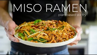 MISO INCREDIBLY HUNGRY for this Ramen Noodles Stir Fry Recipe [upl. by Delbert618]