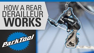 How a Rear Derailleur Works [upl. by Ecirtel603]