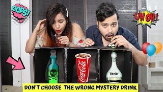 Dont Choose the WRONG Mystery DRINK CHALLENGE [upl. by Raoul]