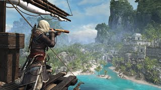 Assassins Creed 4 Black Flag  Sea Shanties with Sea Sounds [upl. by Hillari647]