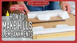 How To Make Hills amp Embankments  Model Railway Basics Episode Four [upl. by Ponce27]