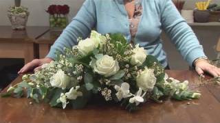 How To Do A Funeral Flower Arrangement [upl. by Vasilis]