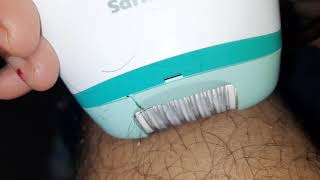 Philips BRE 245 epilator 5 minute Heating test epilator hairremoval [upl. by Emerick]