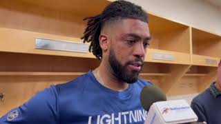 Anthony Duclair Postgame 32124 [upl. by Corwun]