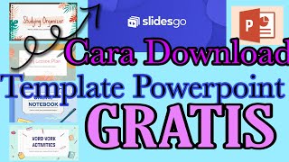 Cara Download Template Slide Powerpoint Gratis di Slidesgo [upl. by Marmion]