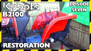 Kubota B2100 Compact Tractor Restoration  Episode Seven  Starting the Rebuild [upl. by Feetal]