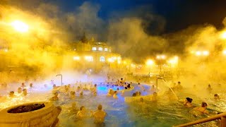 Budapest  Széchenyi Baths [upl. by Ahteral]