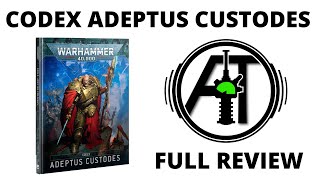 Codex Adeptus Custodes  Full Rules Review [upl. by Lathe140]