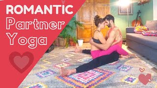 Romantic Partner Yoga for Couples [upl. by Ringe]