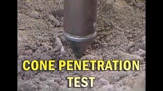 Cone Penetration Test2001 [upl. by Tertia504]